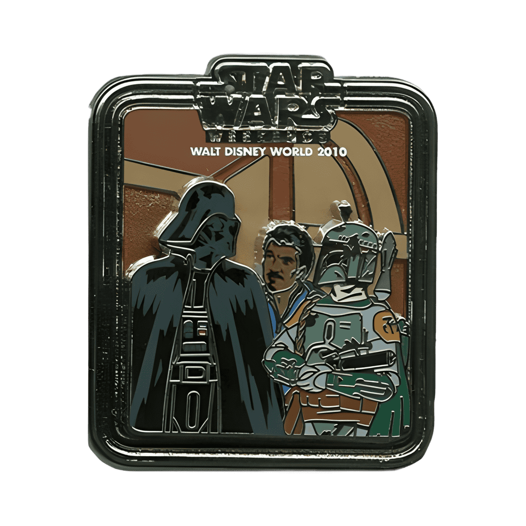 Empire Strikes Back - Darth Vader, Lando, and Boba Fett Disney pin