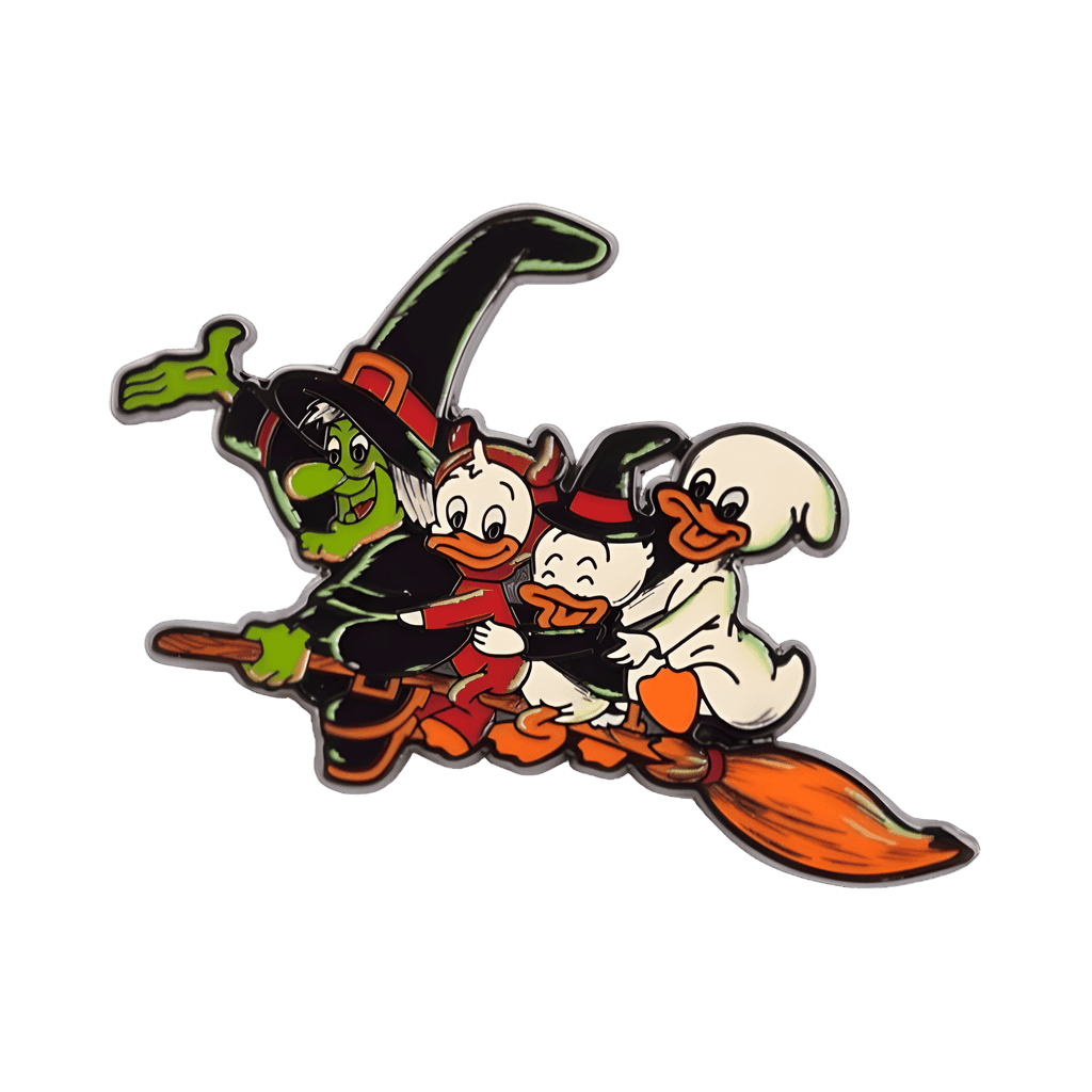 Huey, Dewey, Louie, and Witch Hazel Disney pin