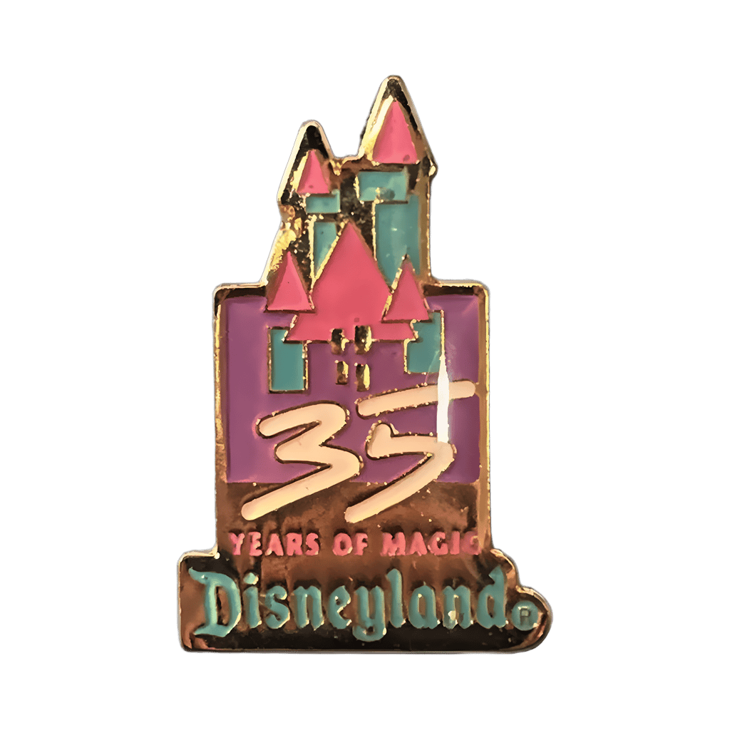 35 Years of Magic — Sleeping Beauty Castle Disney pin