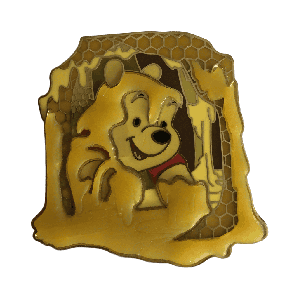Pooh Bear Stuck in Honey - 3D Disney pin