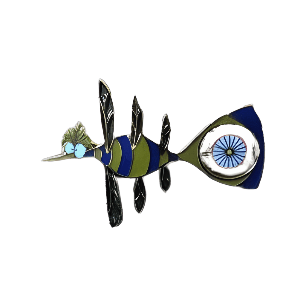 Bird with Spinner Tail Disney pin