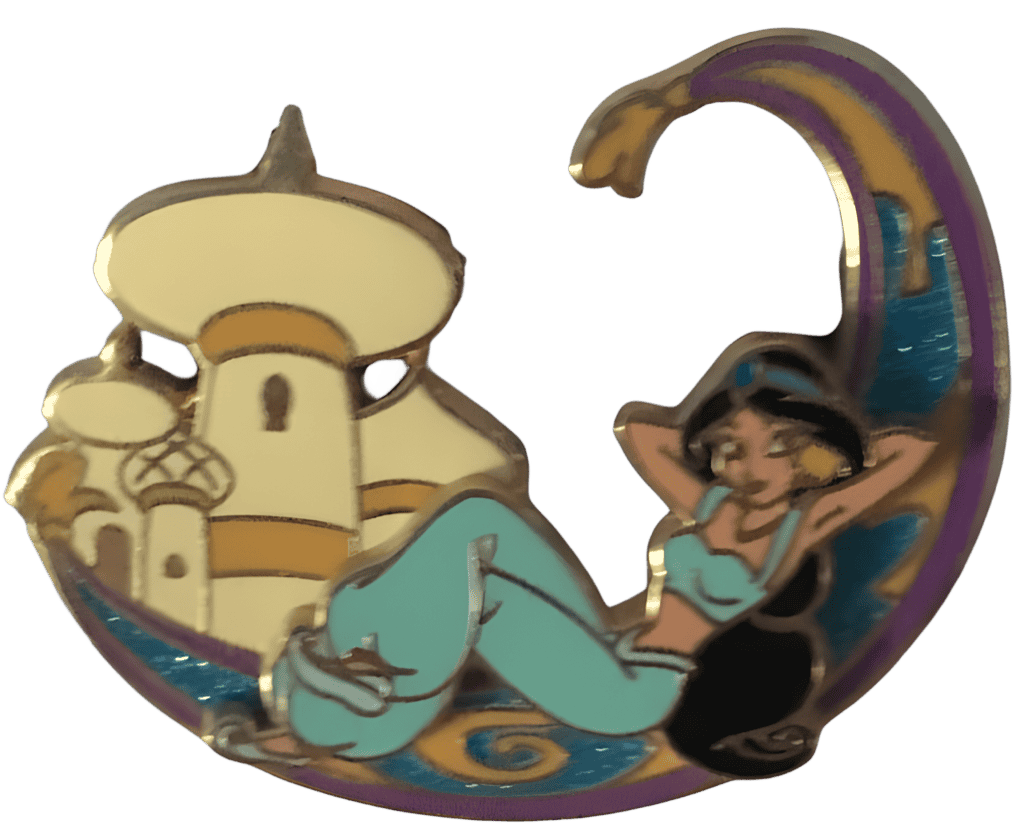 Jasmine on Carpet Disney pin