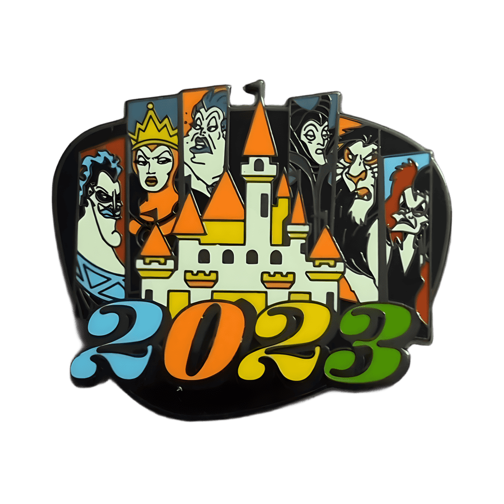 Villains Castle 2023 Disney pin