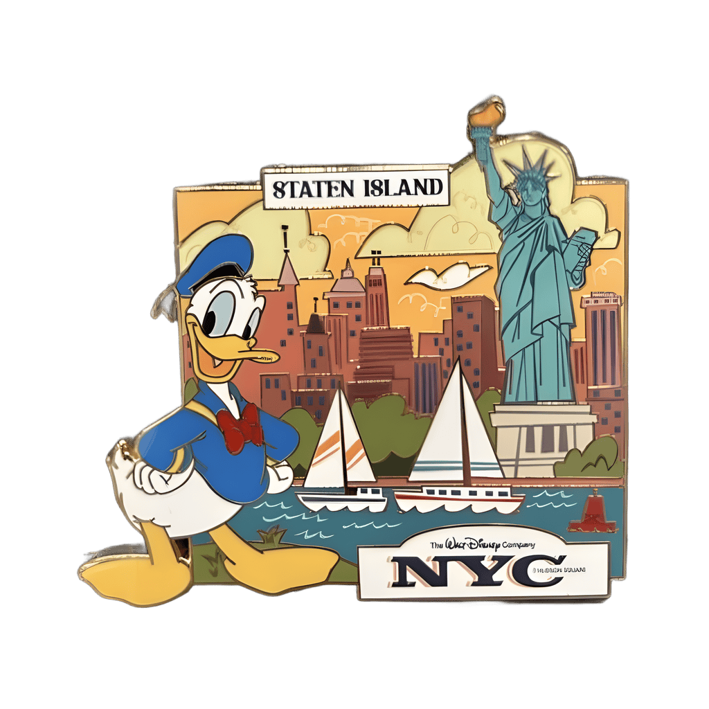 Donald in Staten Island Disney pin
