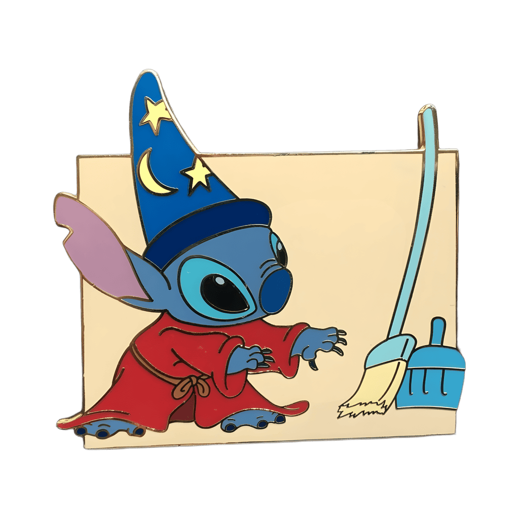 Stitch as Sorcerer Disney pin