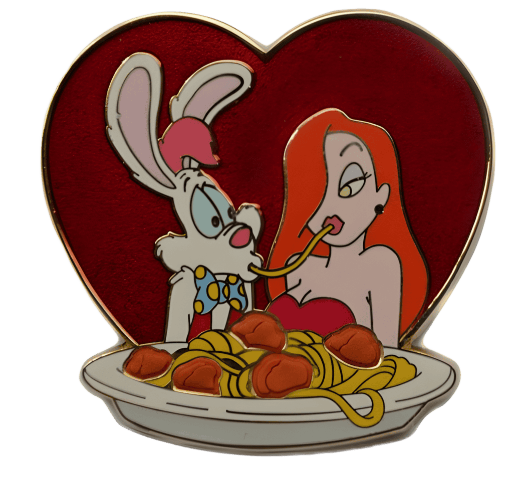 Jessica & Roger Rabbit Disney pin