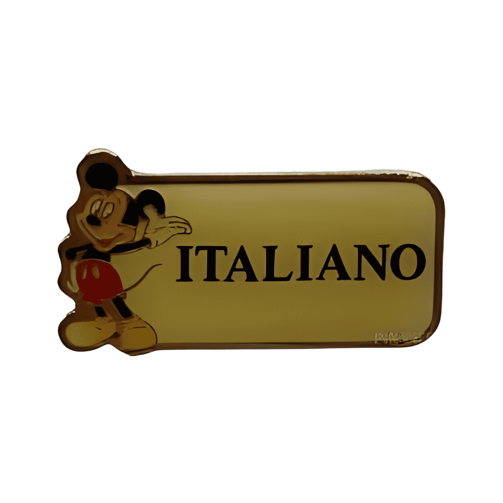 Italiano Disney pin