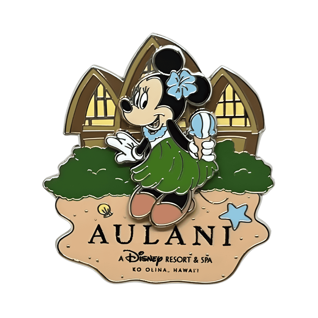 Minnie Hula Dancing with Shave Ice Disney pin