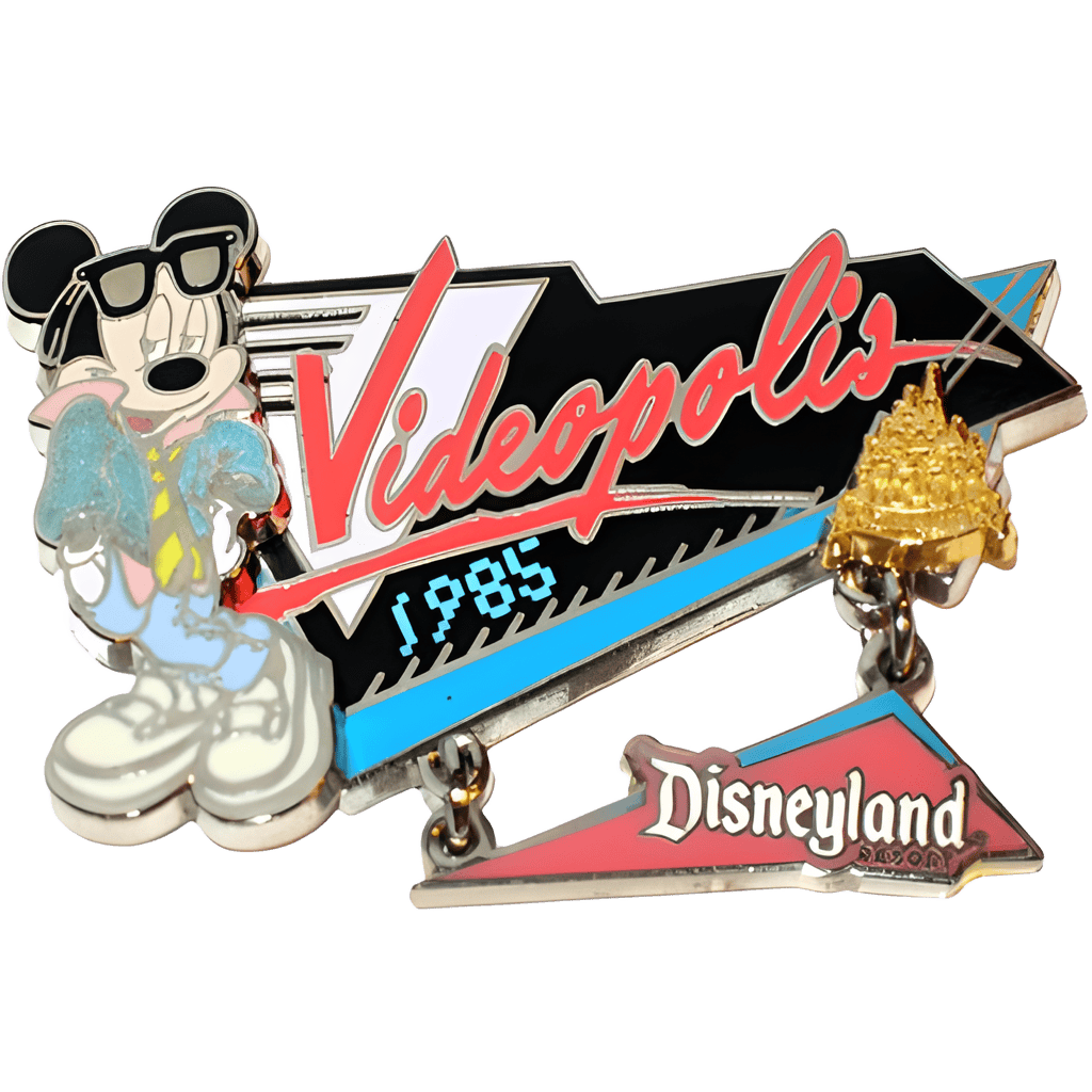 1985 - Videopolis Opens Disney pin