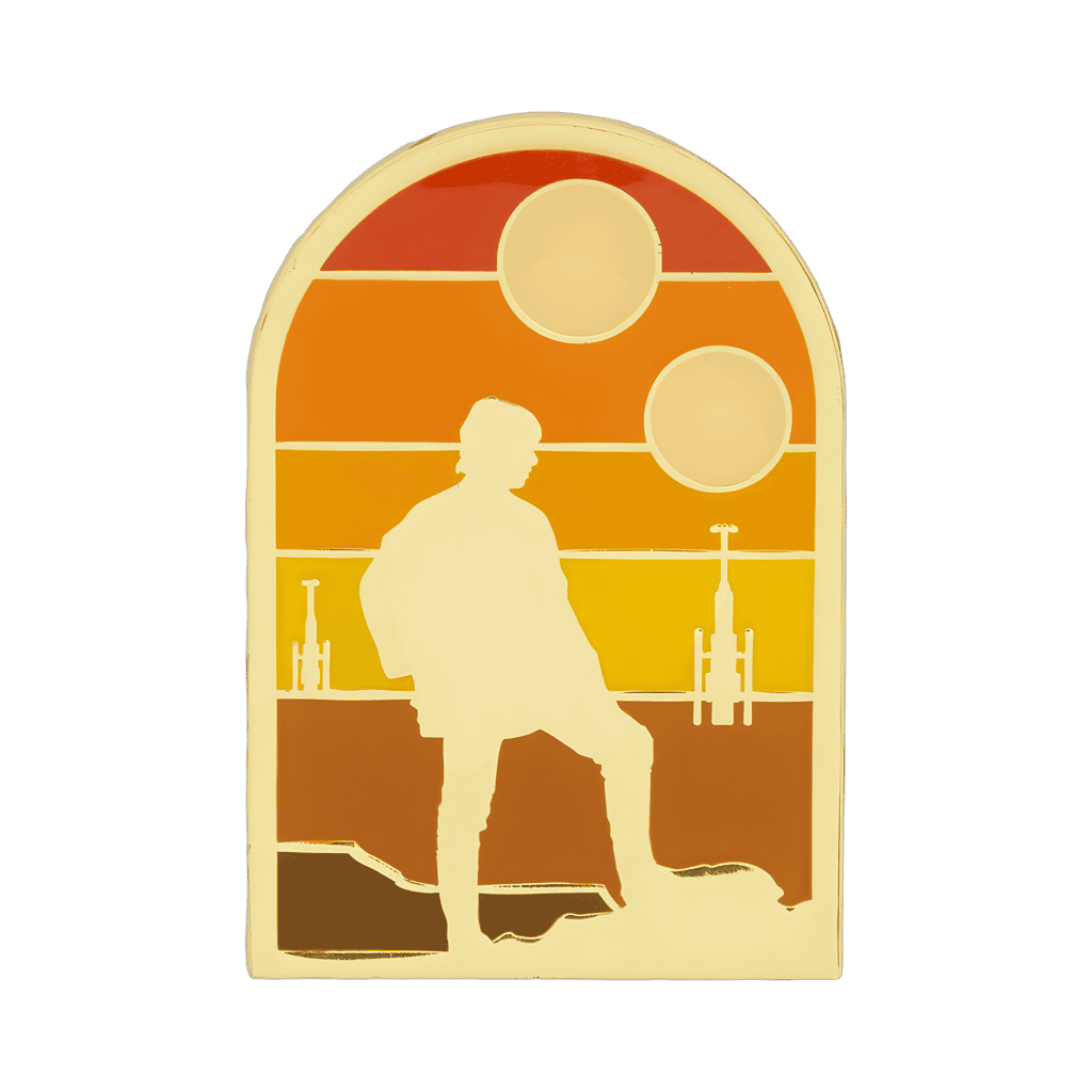 Luke Skywalker Disney pin