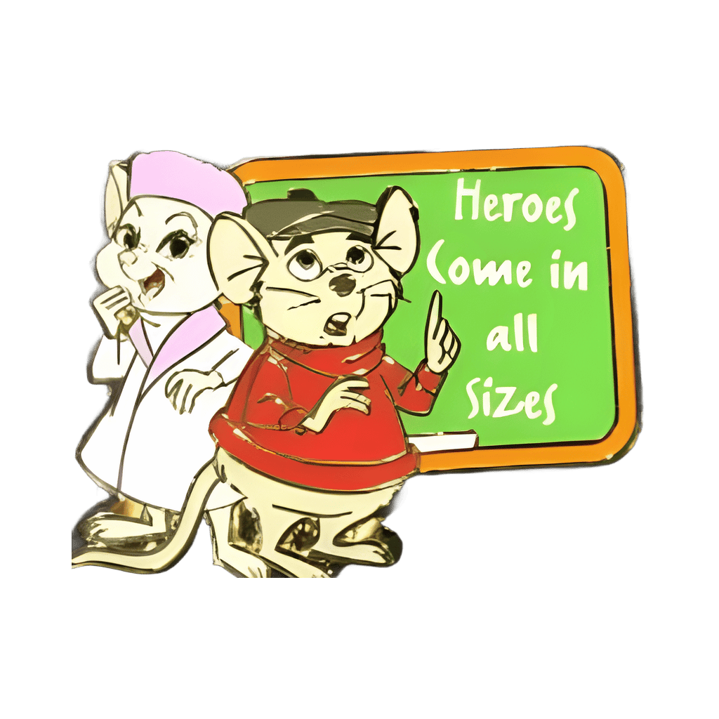 Bernard and Bianca Chaser Disney pin
