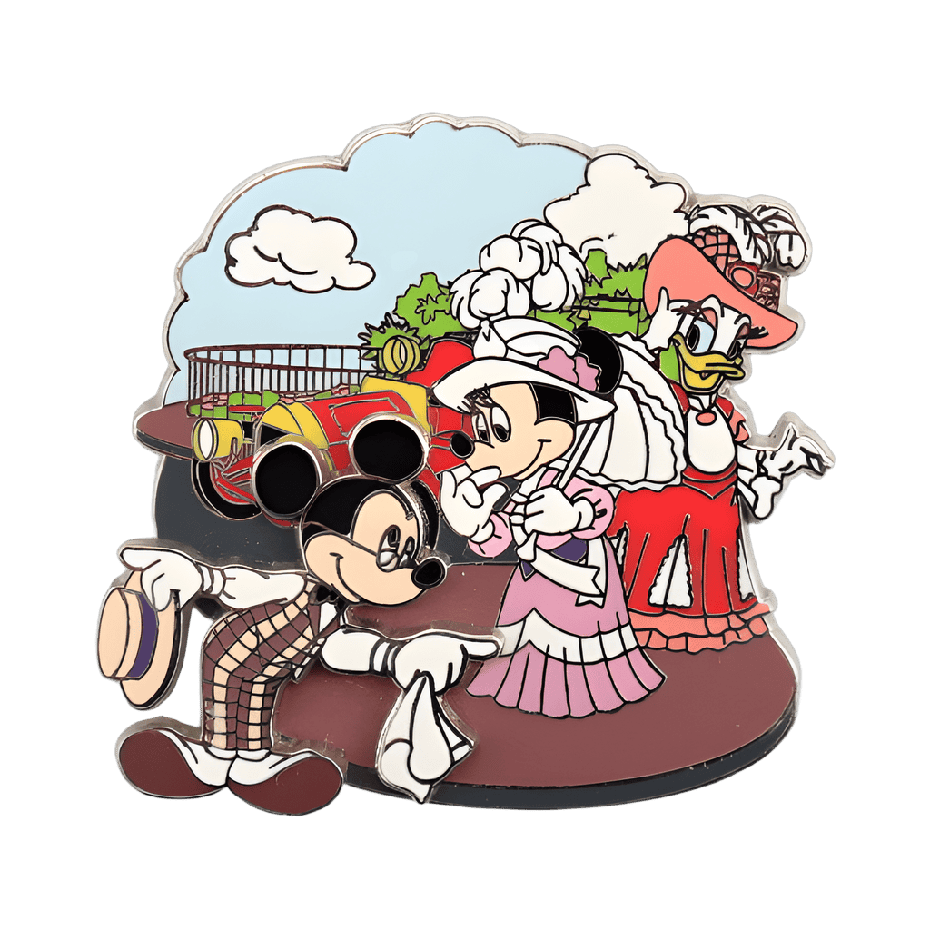 Hildegard Harding and Victoria Trumpetto - Minnie, Daisy Disney pin