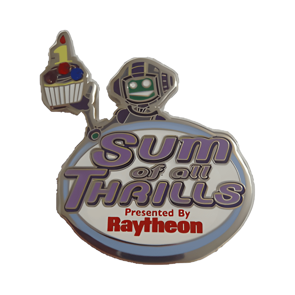 EPCOT Sum of all Thrills - 1st Birthday Disney pin