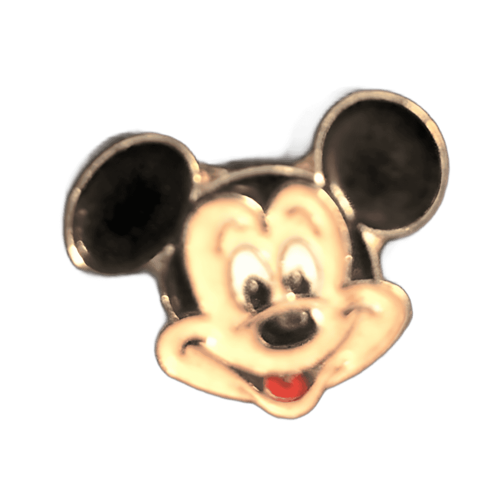 Tiny Mickey Head Disney pin
