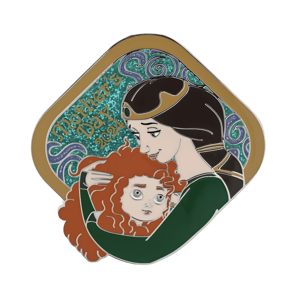 Merida and Queen Elinor 2024 Disney pin