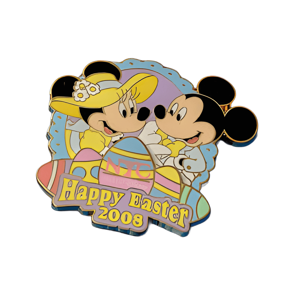 Easter 2008 Mickey and Minnie Mouse Disney pin