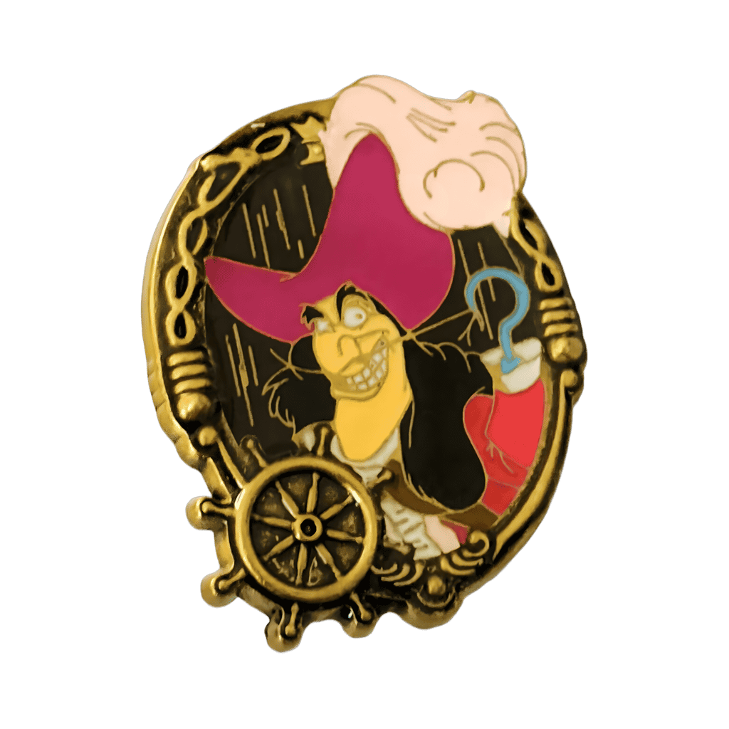 Captain Hook Disney pin
