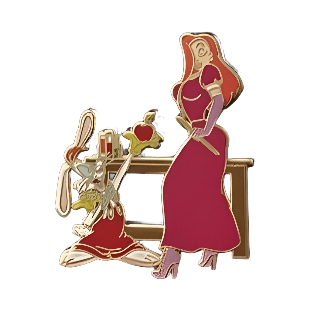 Jessica and Roger Rabbit Disney pin