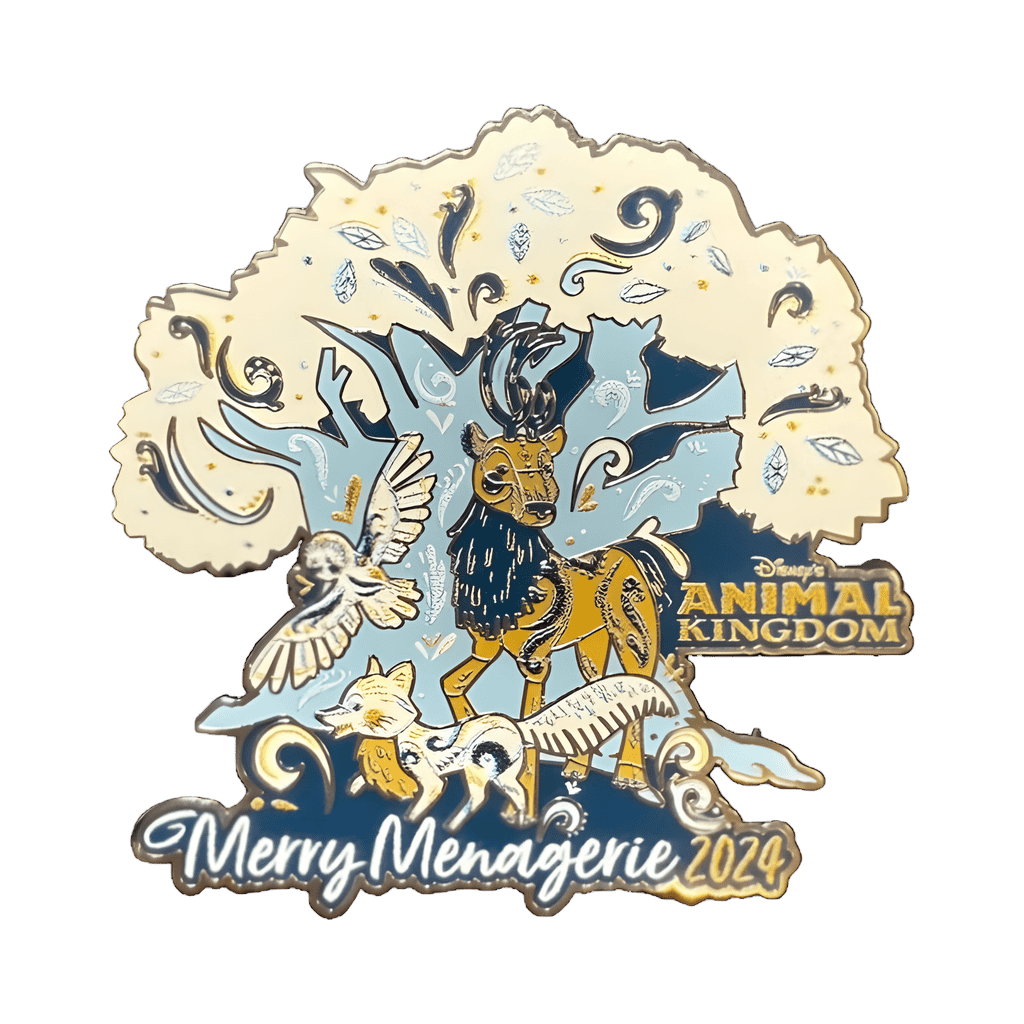 2024 - The Fox, Owl, and Reindeer Logo Disney pin