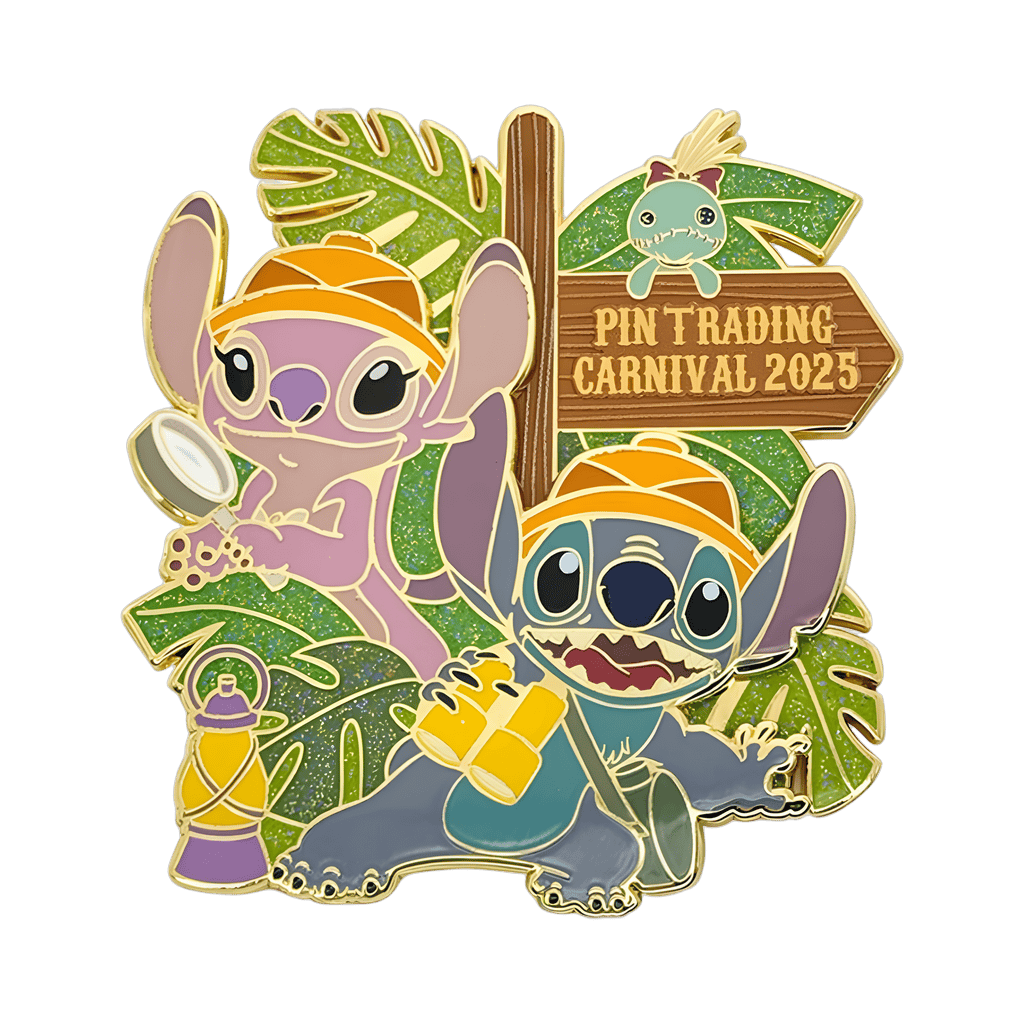 Stitch and Angel Pin Trading Carnival 2025 Disney pin