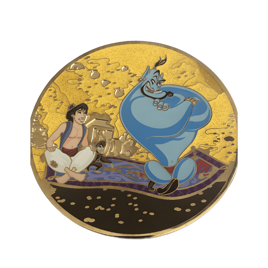 Aladdin and Genie Disney pin
