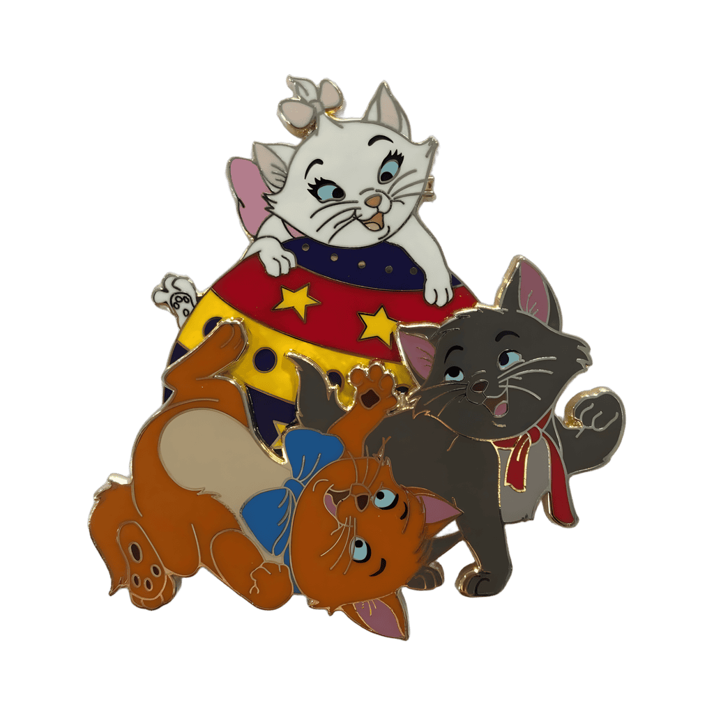 Circus Set #2 — Aristokittens with Circus Ball Disney pin