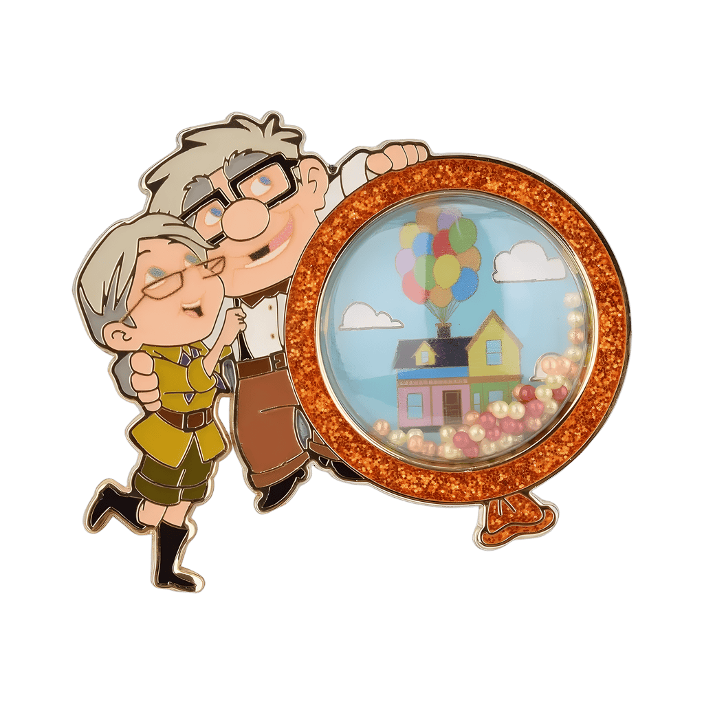 Carl & Ellie - House Balloon Dome Disney pin