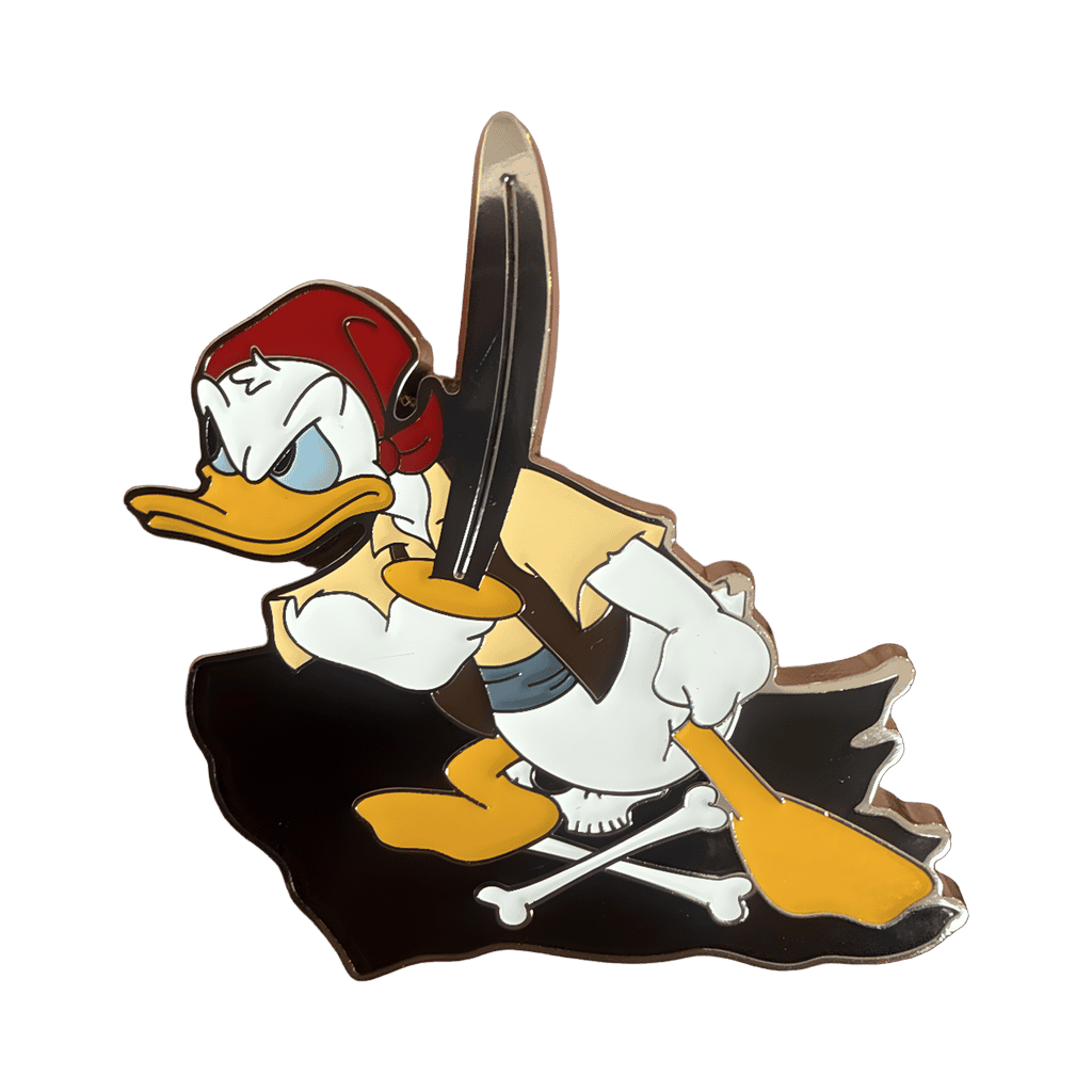 Angry Donald Disney pin
