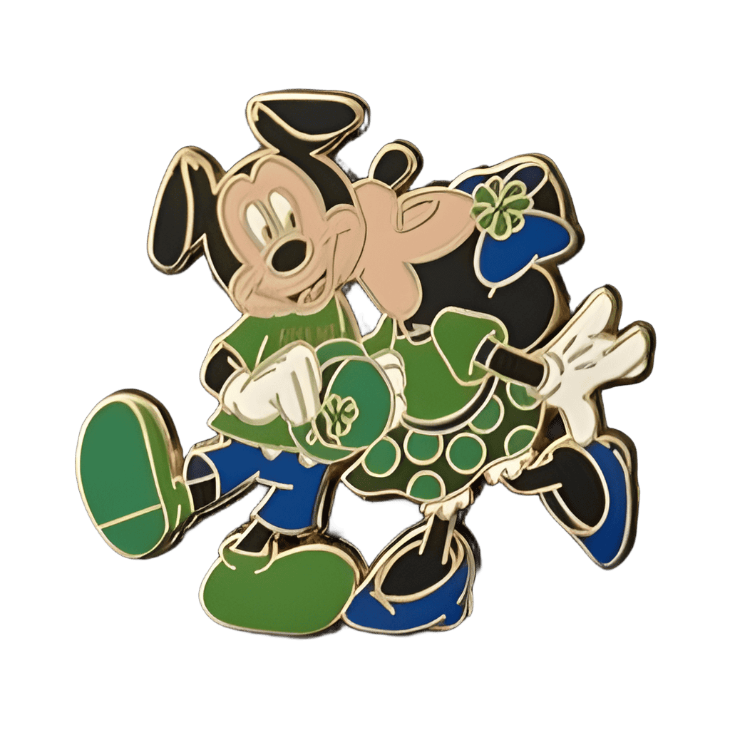 Mickey & Minnie Mouse Disney pin