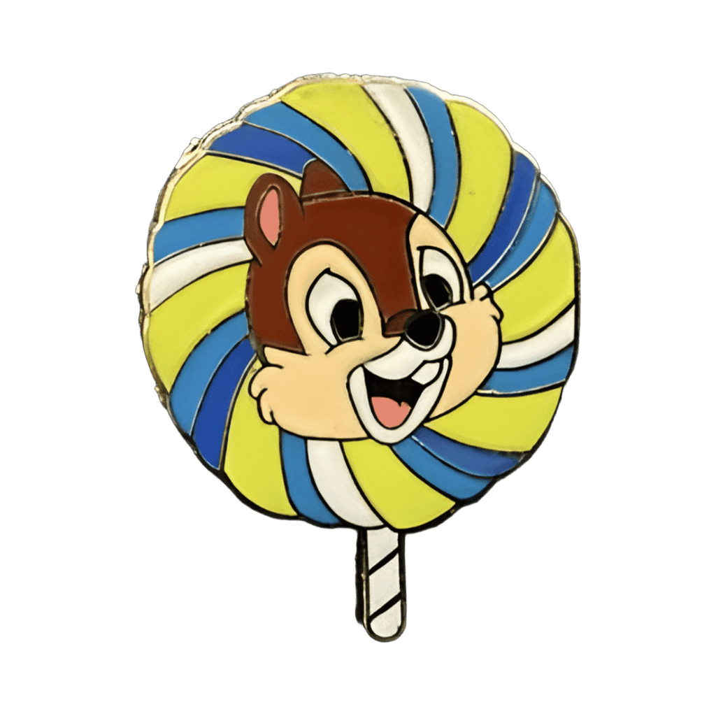 Lollipops Mystery 4 Pin Tin Collection (Chip) Disney pin