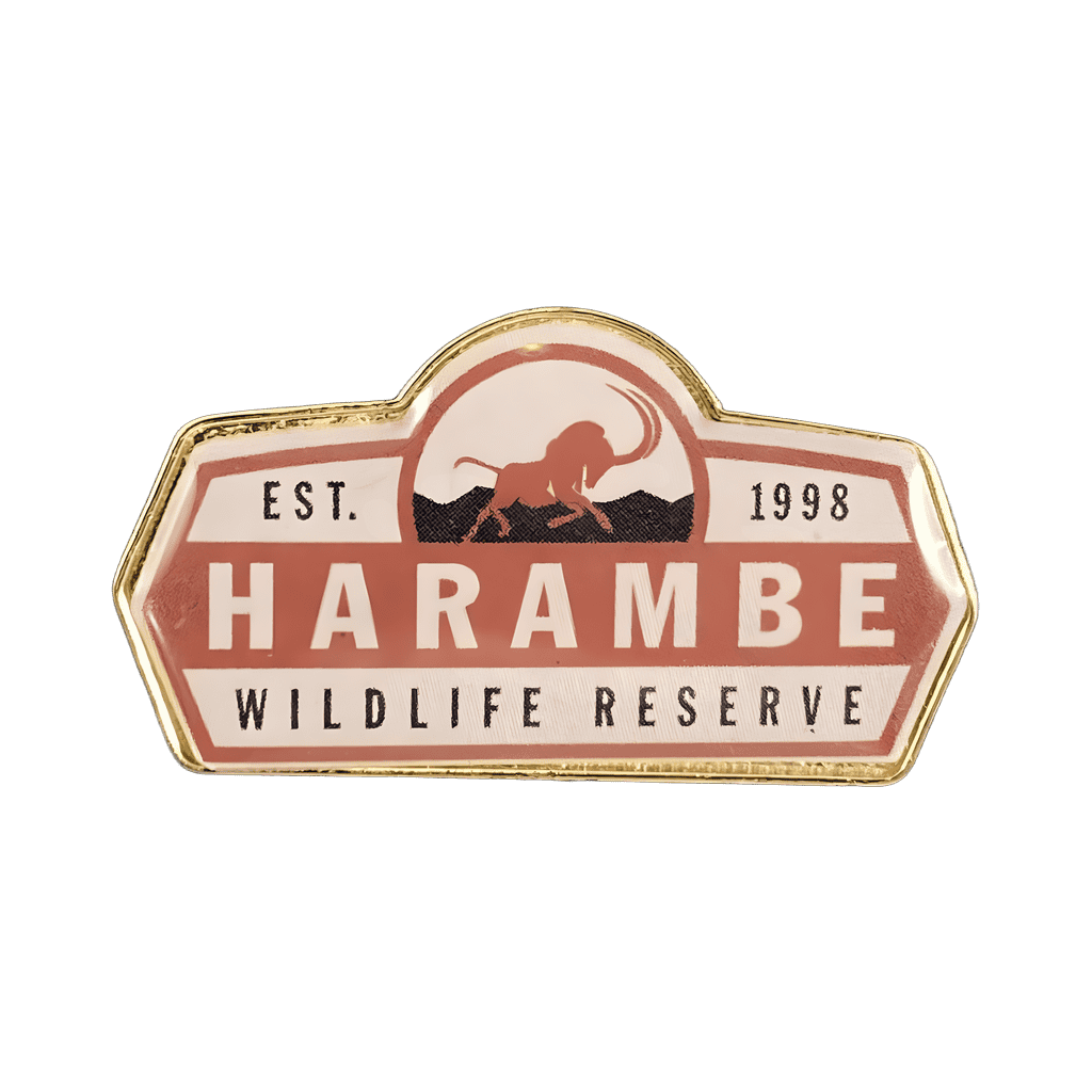 Animal Kingdom Safari Hat 6-Pin Set — Harambe Wildlife Reserve Est. 1998 Disney pin