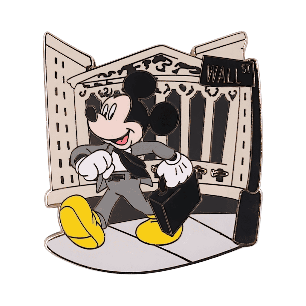 Wall St. Mickey Disney pin