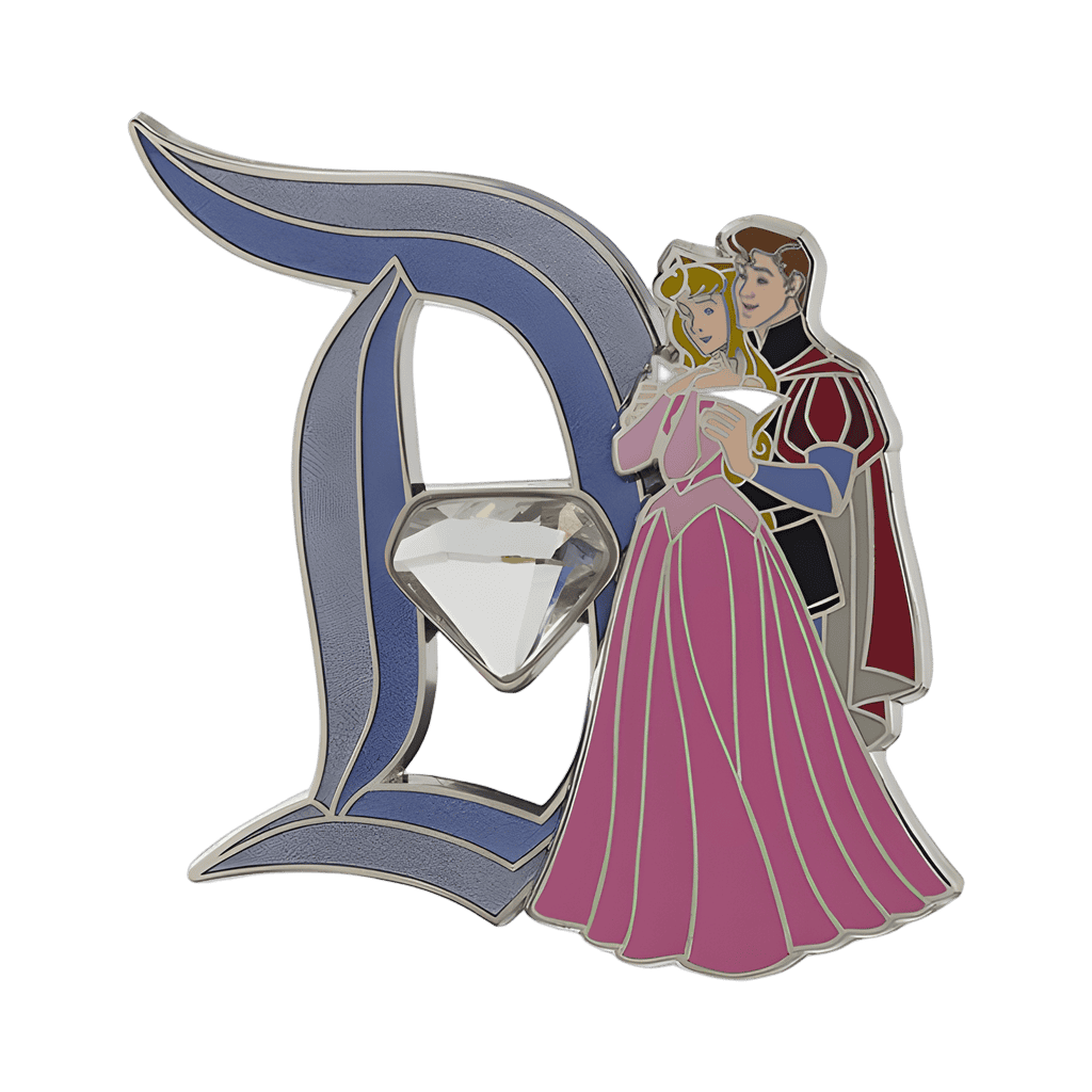 Aurora and Philip Disney pin