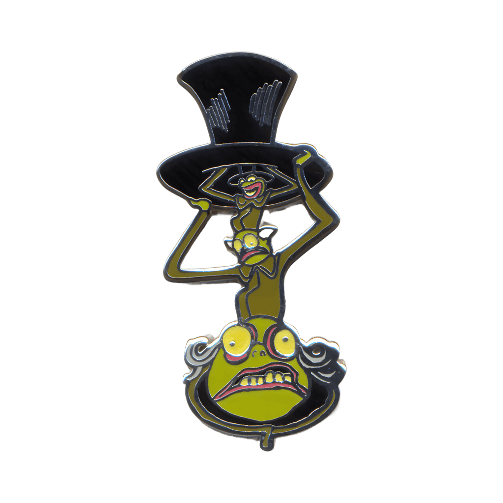 3 Mr. Hydes with Top Hat Disney pin
