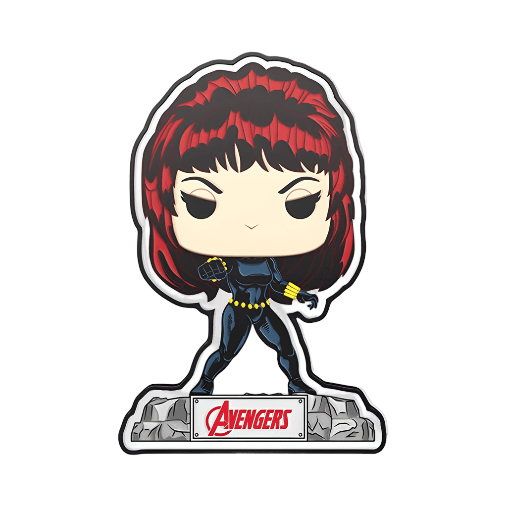 Black Widow Disney pin