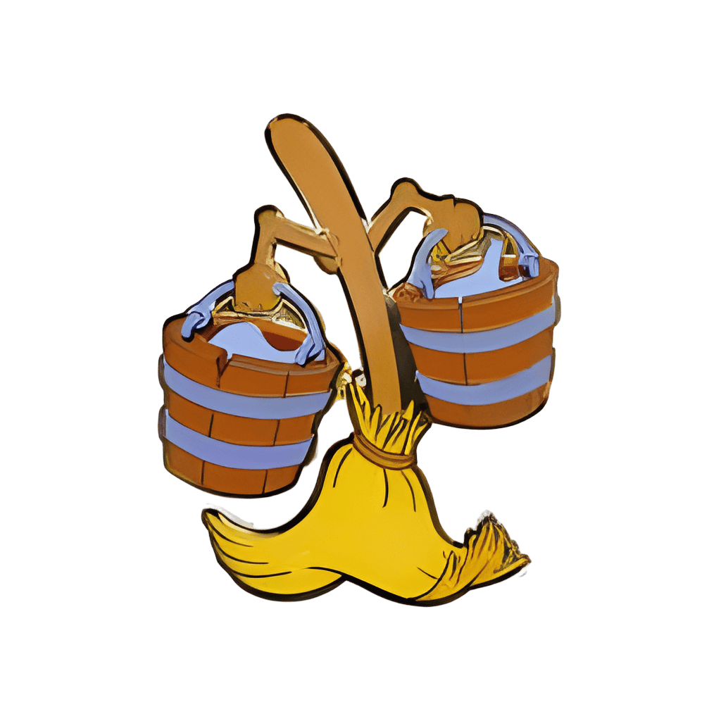 Magic Broom Disney pin