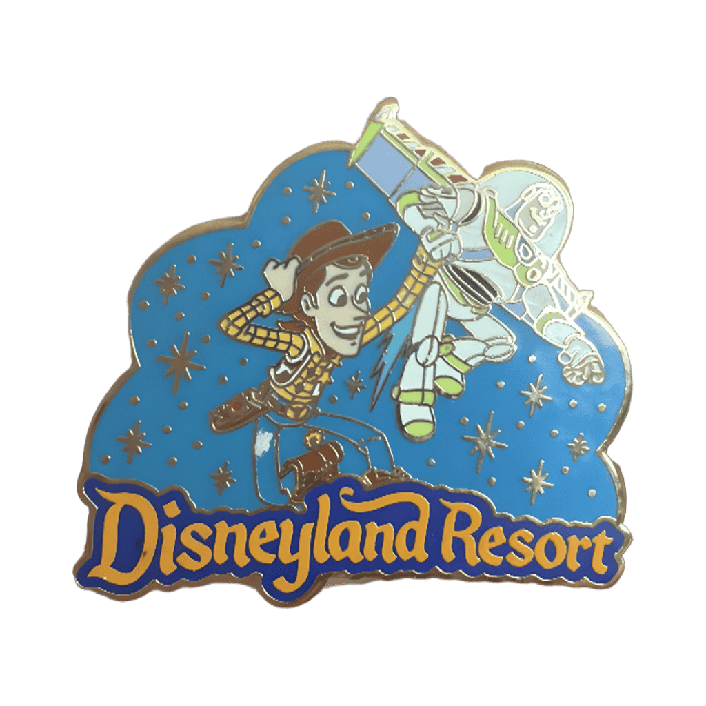 Buzz & Woody With Monorail Disney pin