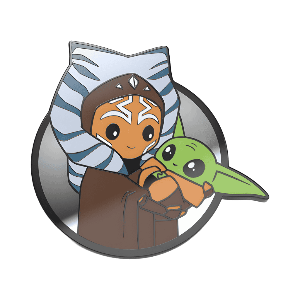 BFFs (Ahsoka and Grogu) Disney pin