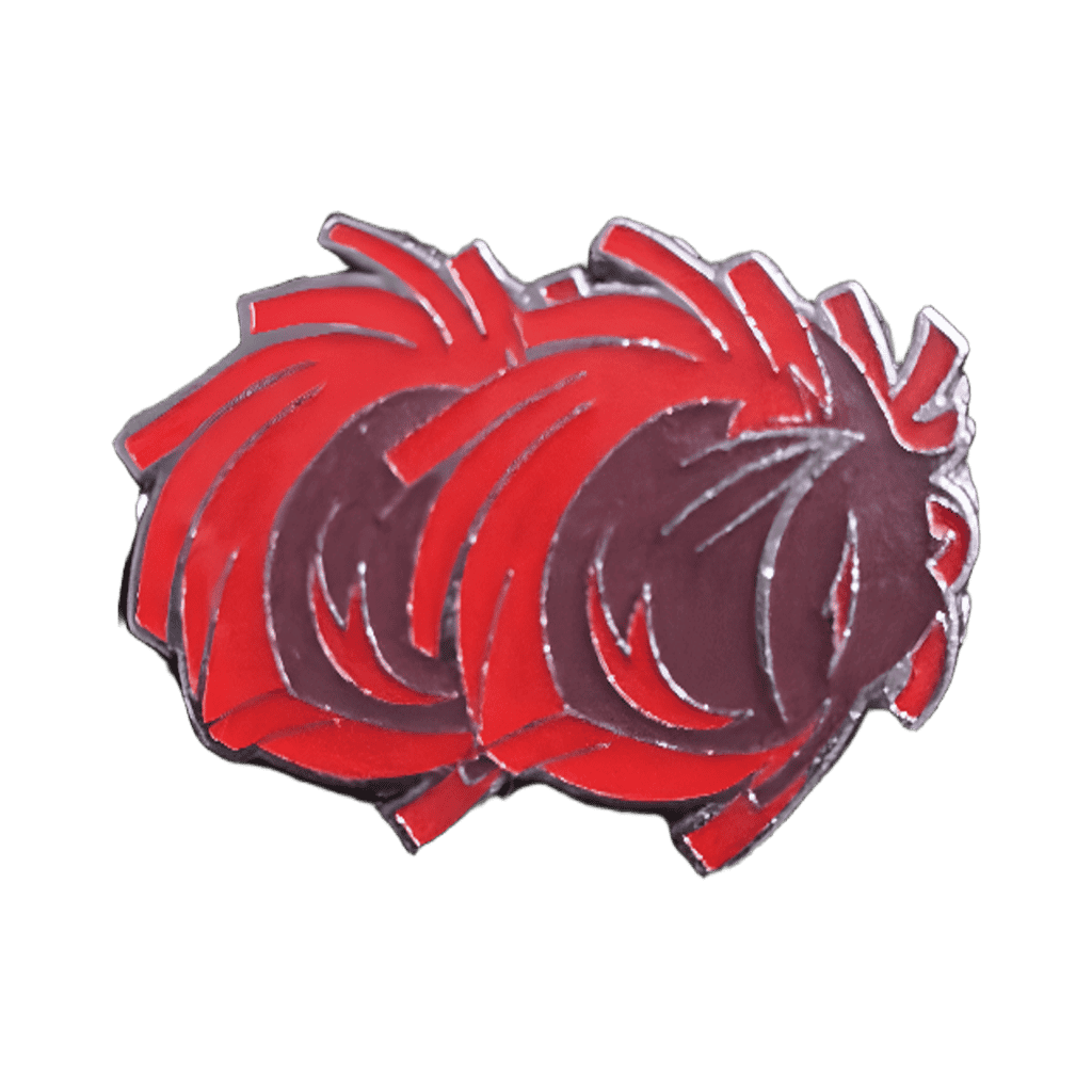 Red Pompoms Disney pin
