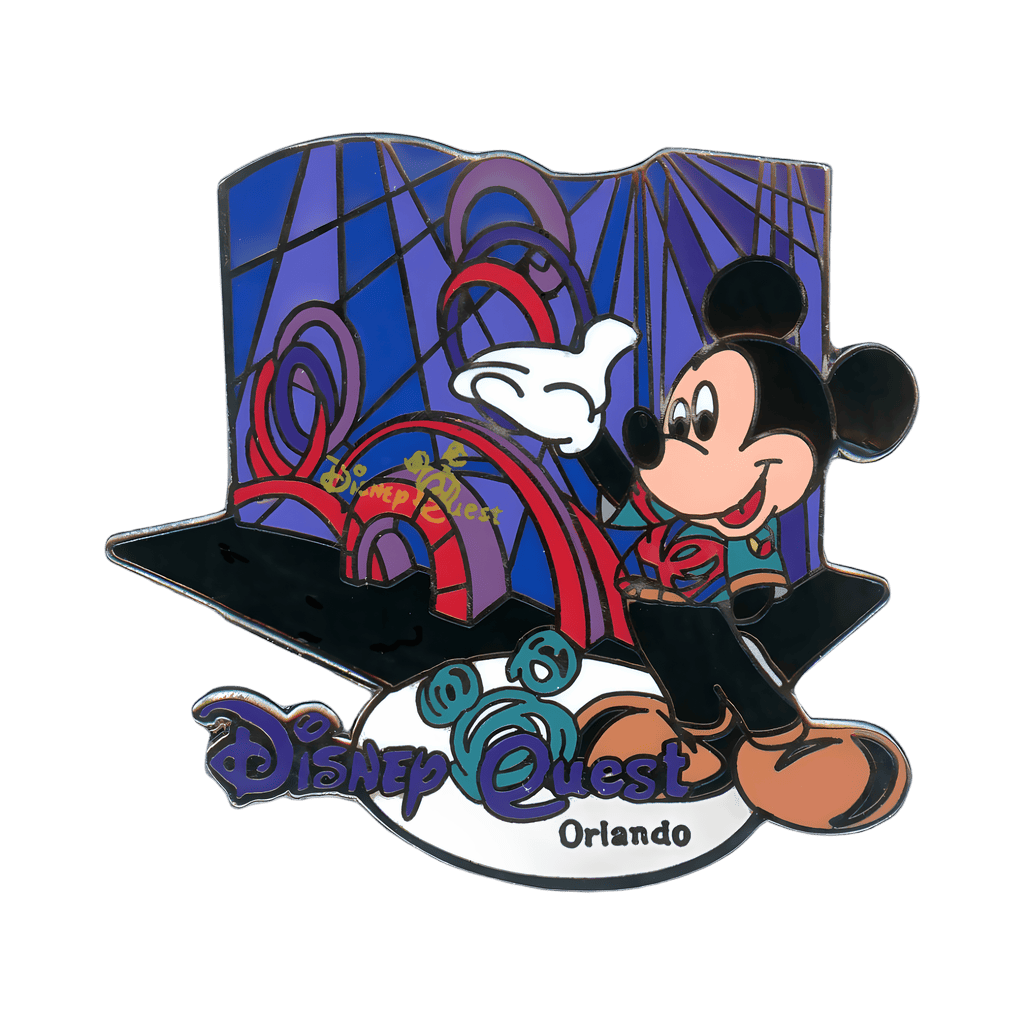 Orlando Building with Mickey Mouse Disney pin