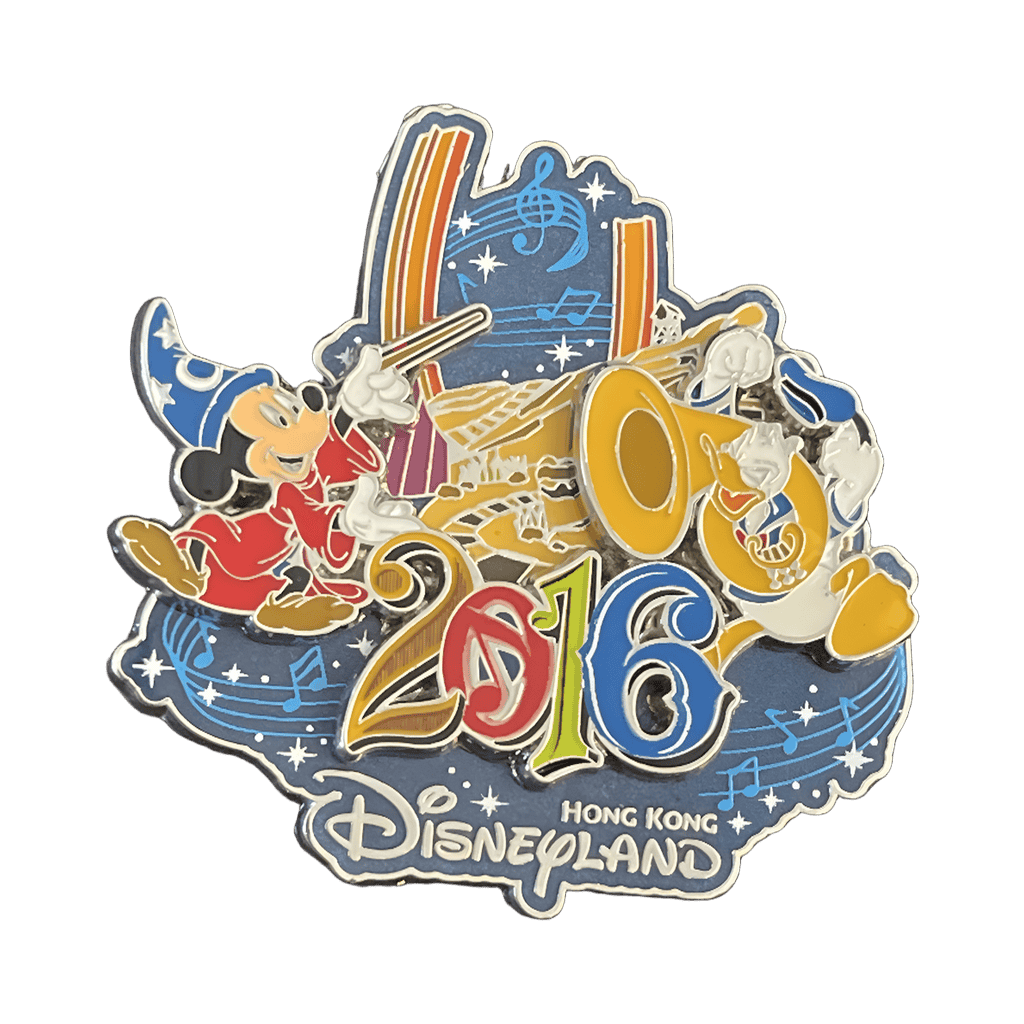 Mickey and Donald 2016 Disney pin