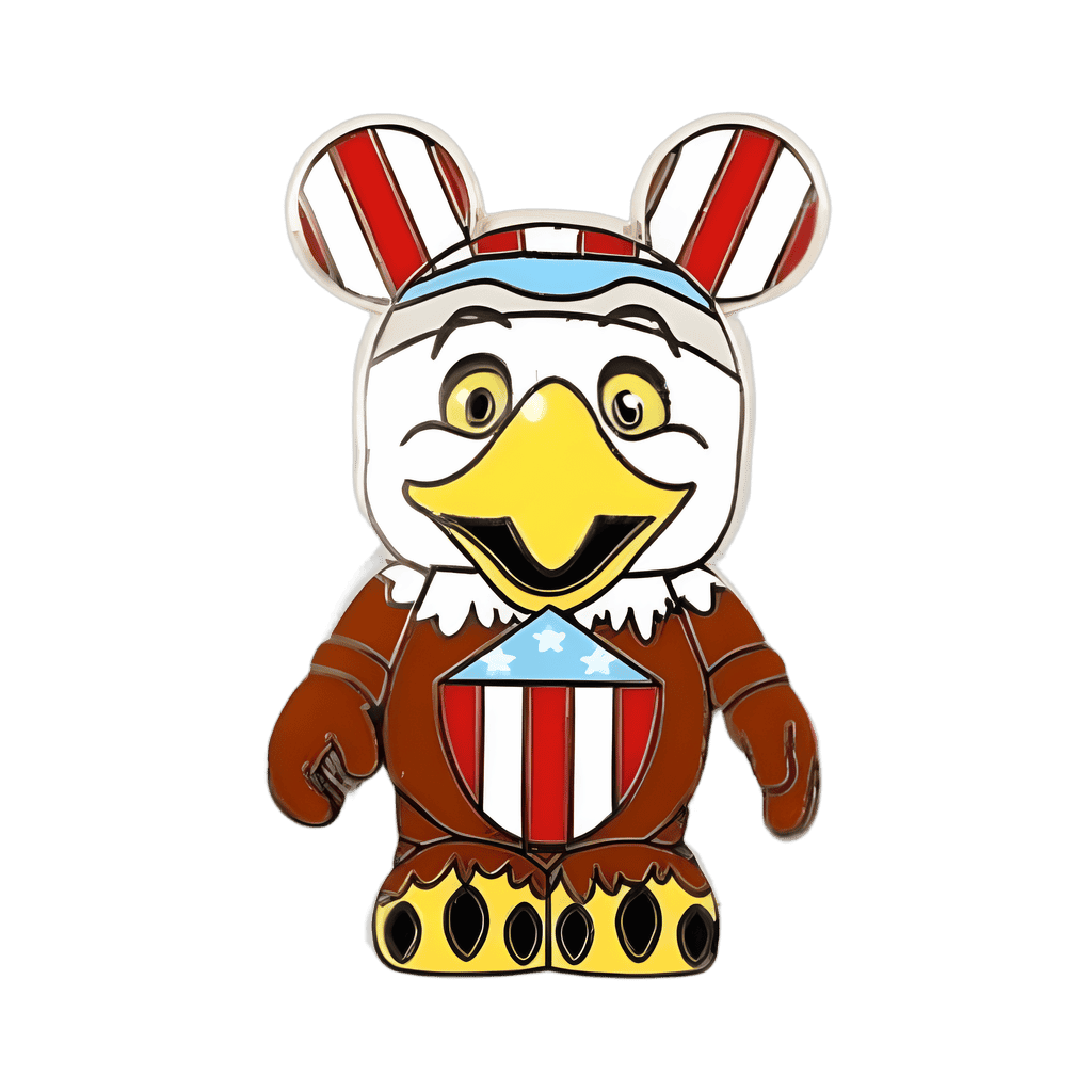 America Sings — Sam the Eagle Disney pin