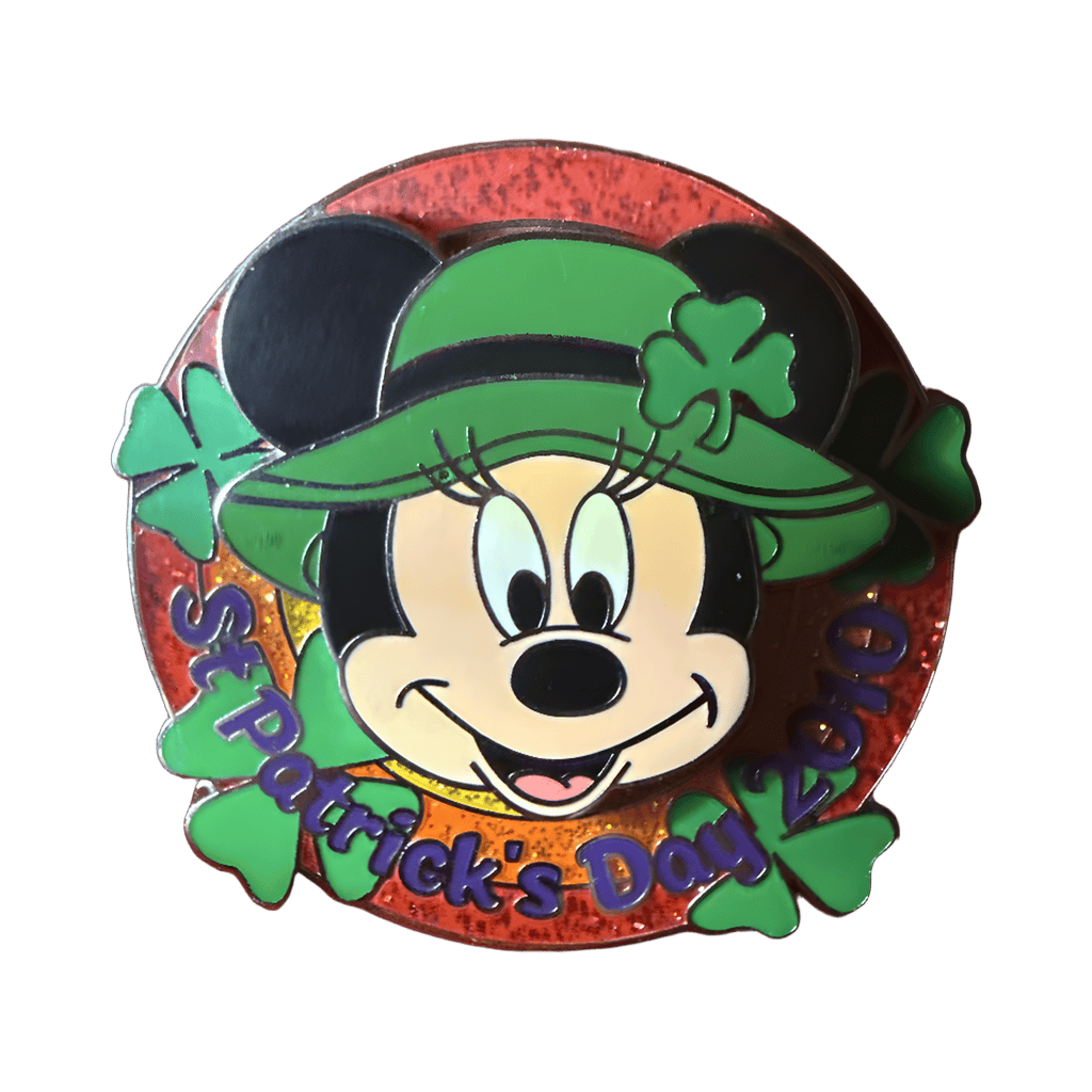 Minnie Mouse - St. Patrick's Day 2010 Disney pin