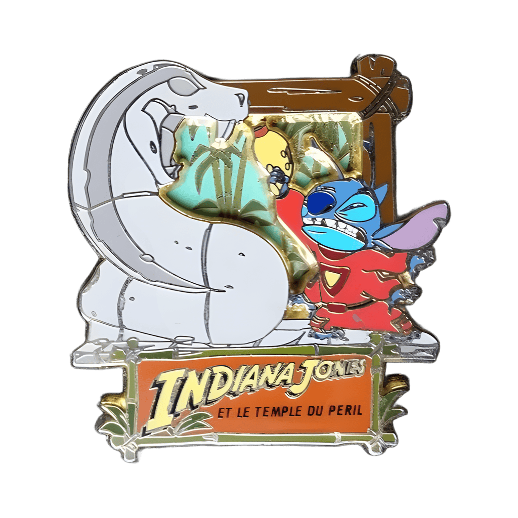 Indiana Jones et le Temple du Peril Disney pin