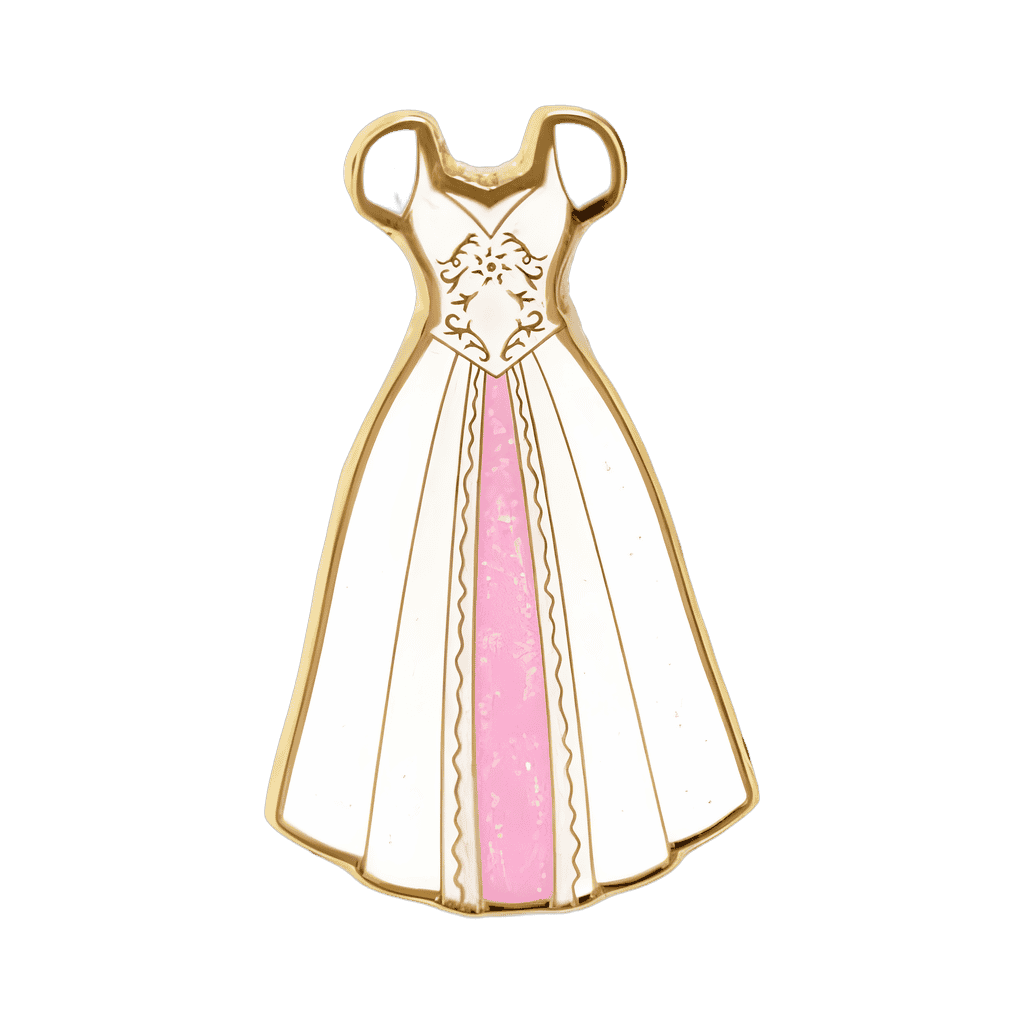 Wedding Rapunzel Disney pin