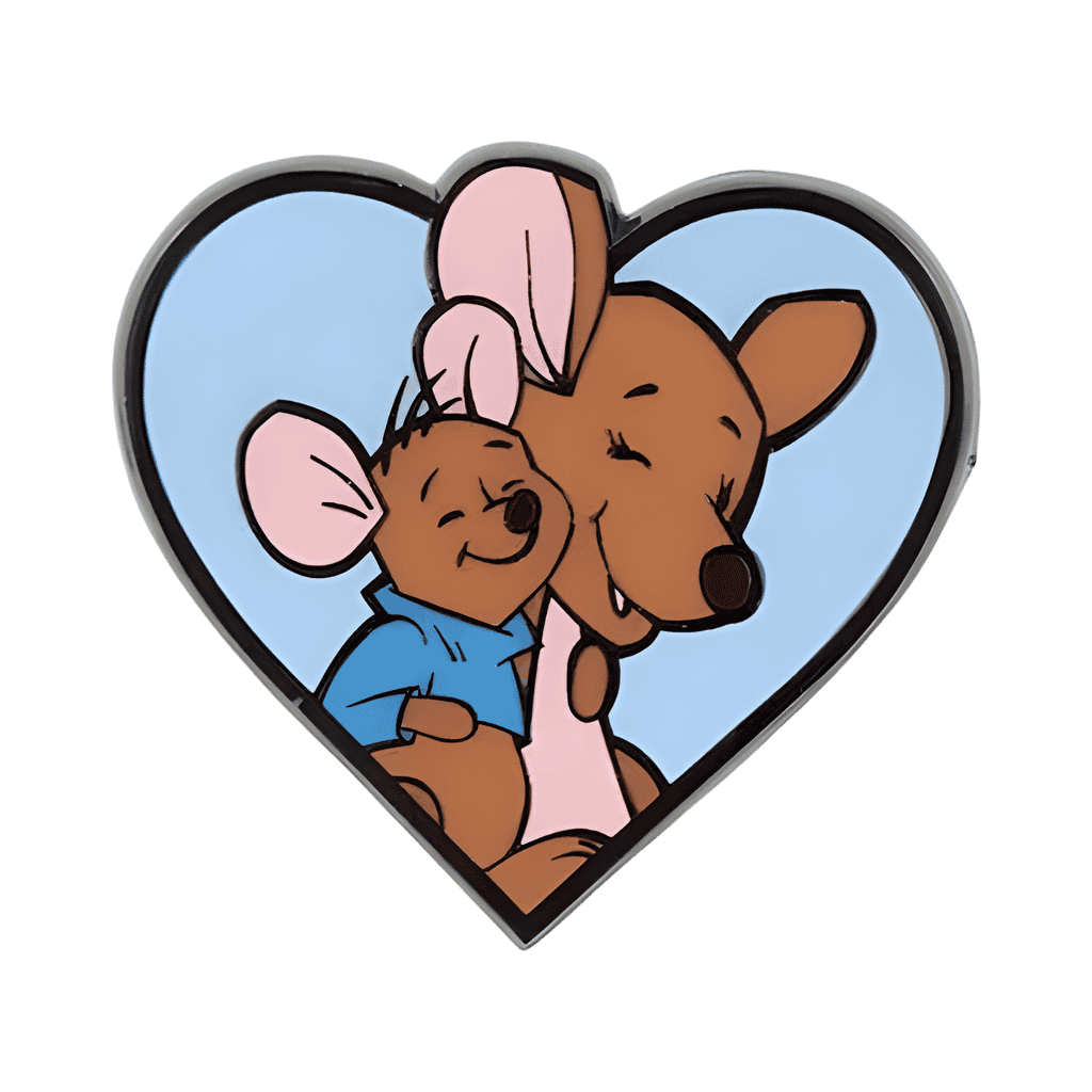 Kanga and Roo Hug Disney pin