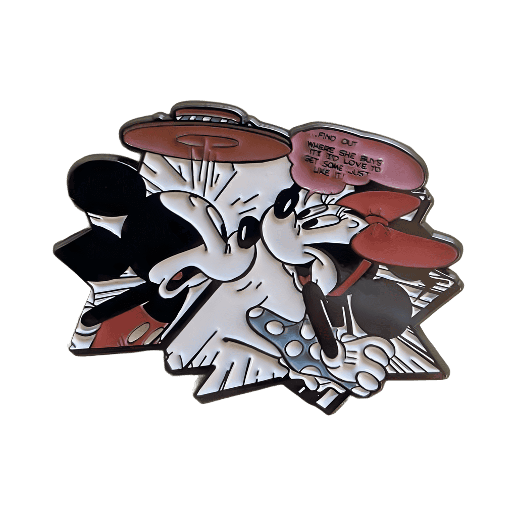 Mickey and Minnie Mouse Disney pin