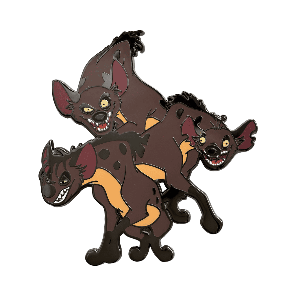 Hyenas Disney pin