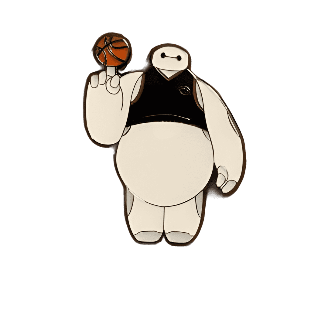 Basketball Disney pin