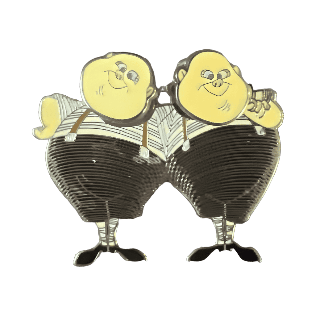 Tweedle Dee and tweedle dum Disney pin